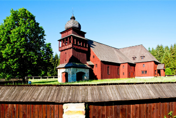 Wooden articular evanjelic church of the Holly Cross